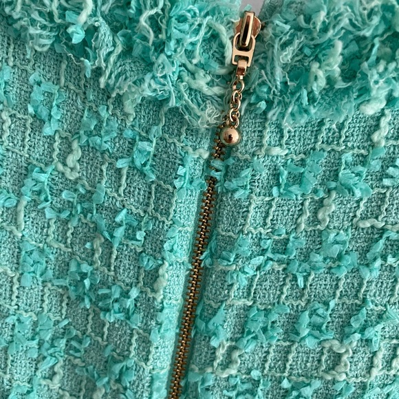 Classic light blue/green Kate Spade dress - Picture 3 of 5